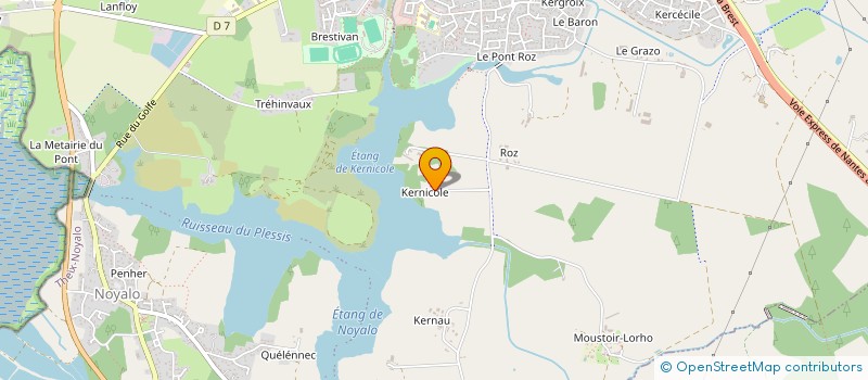 localisation de l'entreprise MONSIEUR LUDOVIC DENIS  THEIX-NOYALO