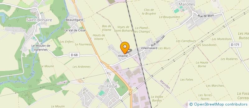 localisation de l'entreprise MONSIEUR LUDOVIC DESHAYES  BLOIS