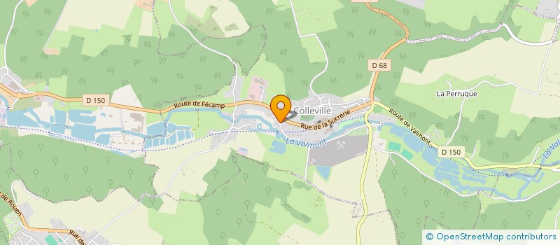 localisation de l'entreprise MONSIEUR LUDOVIC DESPRET  COLLEVILLE