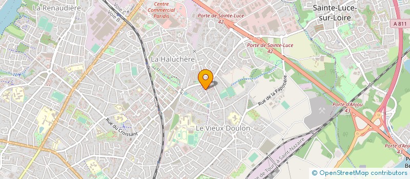 localisation de l'entreprise MONSIEUR LUDOVIC DESPUECH  NANTES