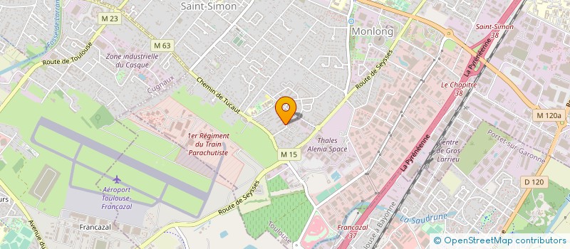 localisation de l'entreprise MONSIEUR LUDOVIC DESSIMIETTI à TOULOUSE