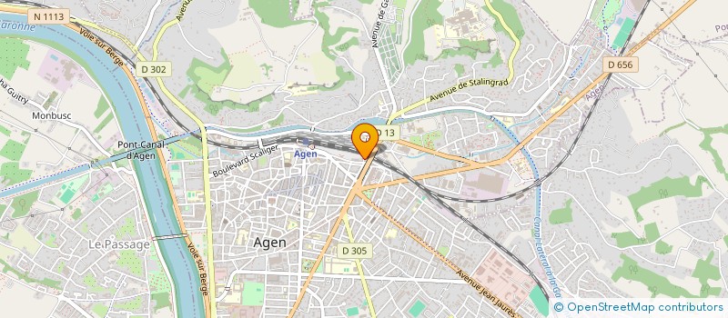 localisation de l'entreprise MONSIEUR LUDOVIC DIDTSCH  AGEN