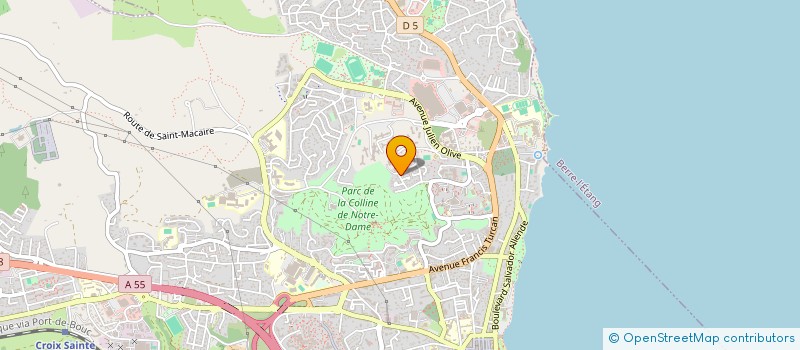 localisation de l'entreprise MONSIEUR LUDOVIC DONNADIEU  MARTIGUES