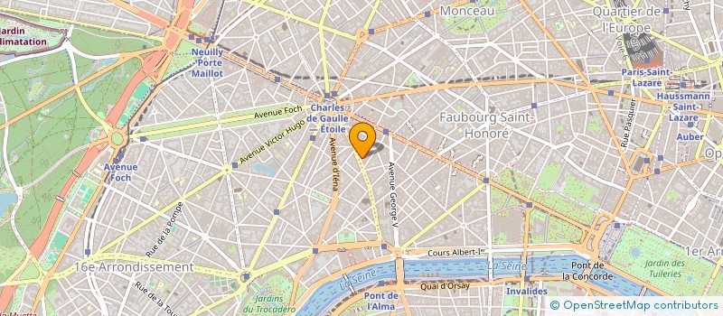 localisation de l'entreprise MONSIEUR LUDOVIC DORES  PARIS