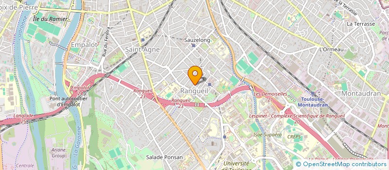 localisation de l'entreprise MONSIEUR LUDOVIC DORIER  TOULOUSE