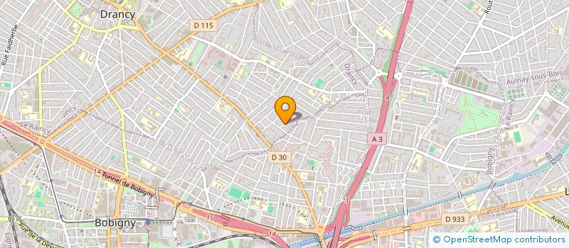 localisation de l'entreprise MONSIEUR LUDOVIC DORIGO  DRANCY