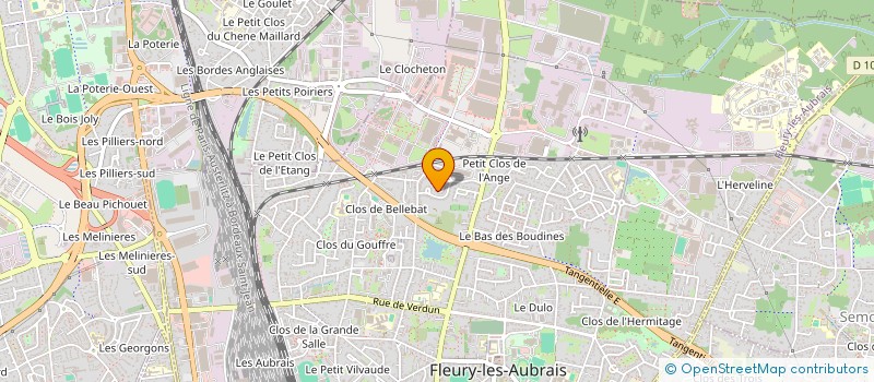 localisation de l'entreprise MONSIEUR LUDOVIC DOUHARD à FLEURY-LES-AUBRAIS