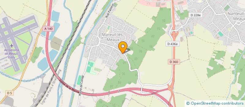 localisation de l'entreprise MONSIEUR LUDOVIC DOUZIMA à MAREUIL-LES-MEAUX