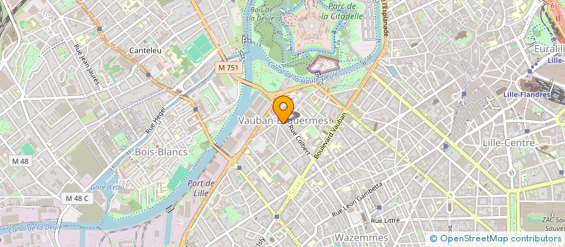localisation de l'entreprise MONSIEUR LUDOVIC DUBOIS à LILLE