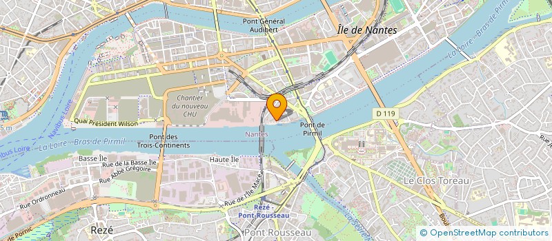 localisation de l'entreprise MONSIEUR LUDOVIC DUCASSE à NANTES
