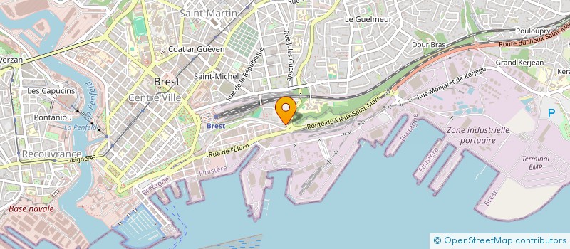 localisation de l'entreprise MONSIEUR LUDOVIC DULAC à BREST