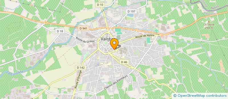 localisation de l'entreprise MONSIEUR LUDOVIC DUMAINE à VALREAS