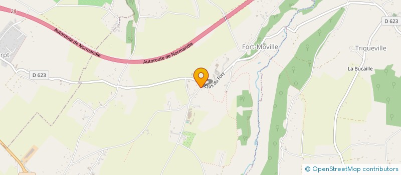 localisation de l'entreprise MONSIEUR LUDOVIC DUMENIL  FORT-MOVILLE