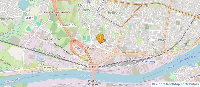 localisation de l'entreprise MONSIEUR LUDOVIC DUPEUX  NANTES