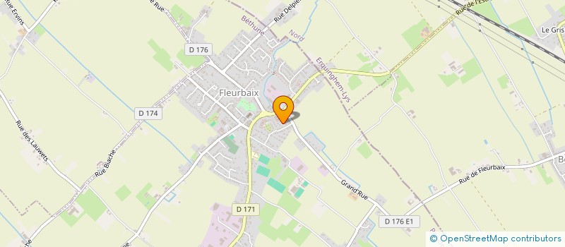 localisation de l'entreprise MONSIEUR LUDOVIC DUPONCHEL  FLEURBAIX