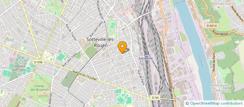 localisation de l'entreprise MONSIEUR LUDOVIC DUPONT  SOTTEVILLE-LES-ROUEN