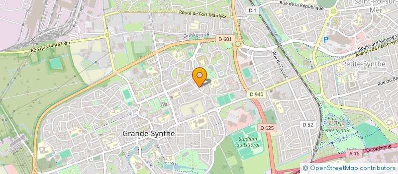 localisation de l'entreprise MONSIEUR LUDOVIC DUPONT  GRANDE-SYNTHE