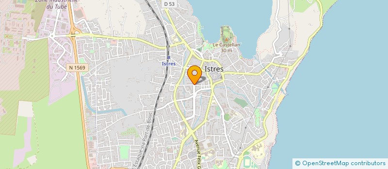 localisation de l'entreprise MONSIEUR LUDOVIC DUPUY à ISTRES