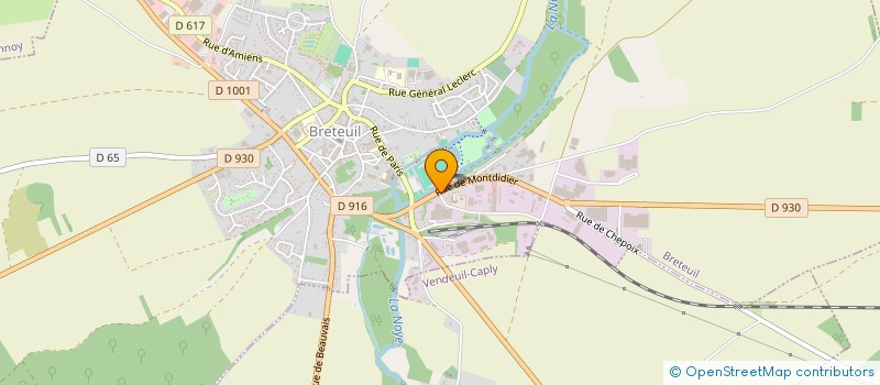 localisation de l'entreprise MONSIEUR LUDOVIC DUQUENOY  BACOUEL