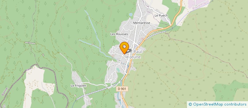 localisation de l'entreprise MONSIEUR LUDOVIC DUQUESNE à BERRIAS-ET-CASTELJAU