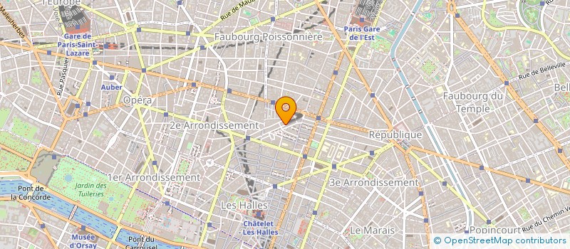 localisation de l'entreprise MONSIEUR LUDOVIC DURAND à PARIS