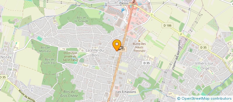 localisation de l'entreprise MONSIEUR LUDOVIC DUTOIT à VILLE-DU-BOIS (LA)