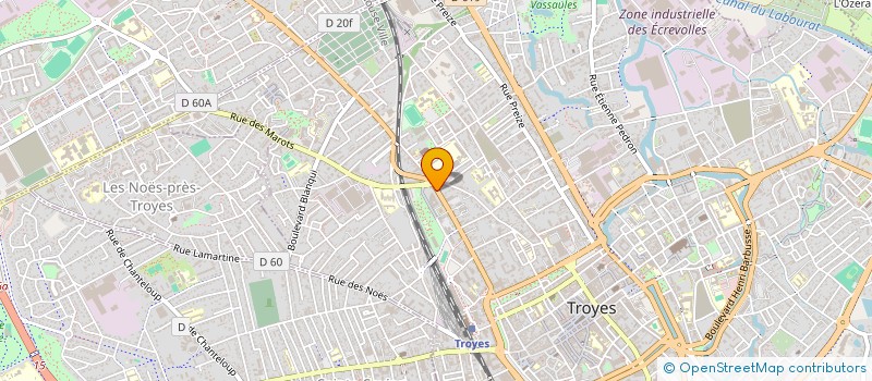 localisation de l'entreprise MONSIEUR LUDOVIC EGELE  TROYES