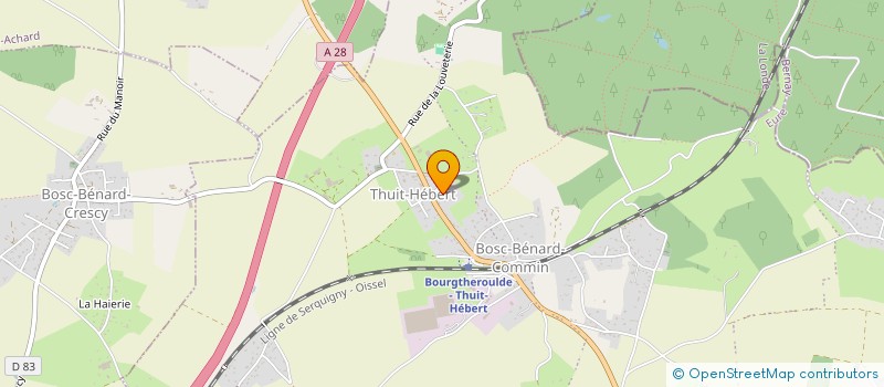 localisation de l'entreprise MONSIEUR LUDOVIC EL ADJIMI  GRAND BOURGTHEROULDE