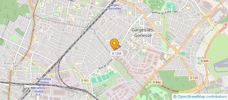 localisation de l'entreprise MONSIEUR LUDOVIC ELISABETH  GARGES-LES-GONESSE