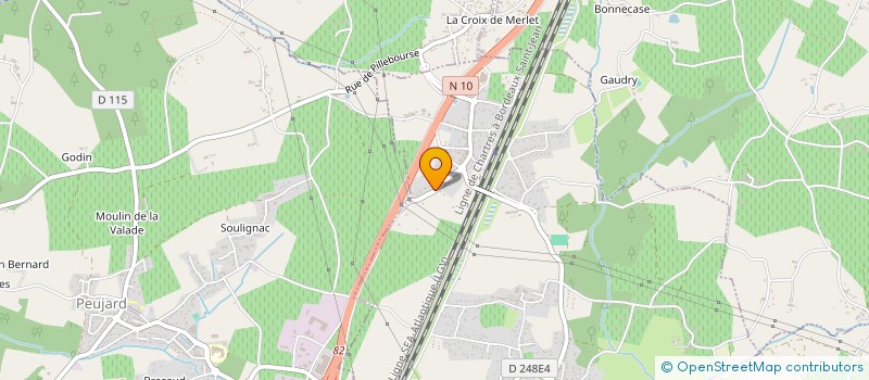 localisation de l'entreprise MONSIEUR LUDOVIC ELYSEE  GAURIAGUET