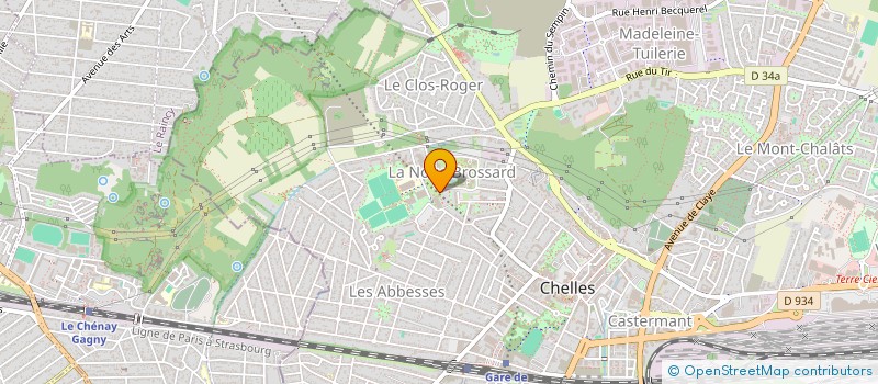 localisation de l'entreprise MONSIEUR LUDOVIC EMMANUEL à CHELLES