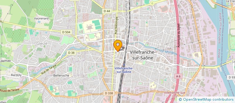 localisation de l'entreprise MONSIEUR LUDOVIC EMONARD à VILLEFRANCHE-SUR-SAONE