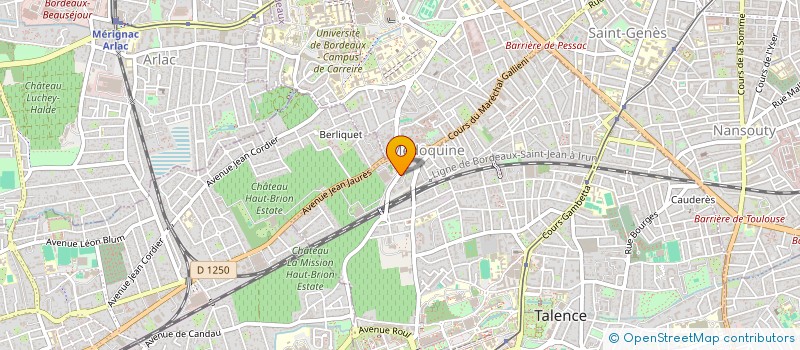 localisation de l'entreprise MONSIEUR LUDOVIC ENIONA  TALENCE