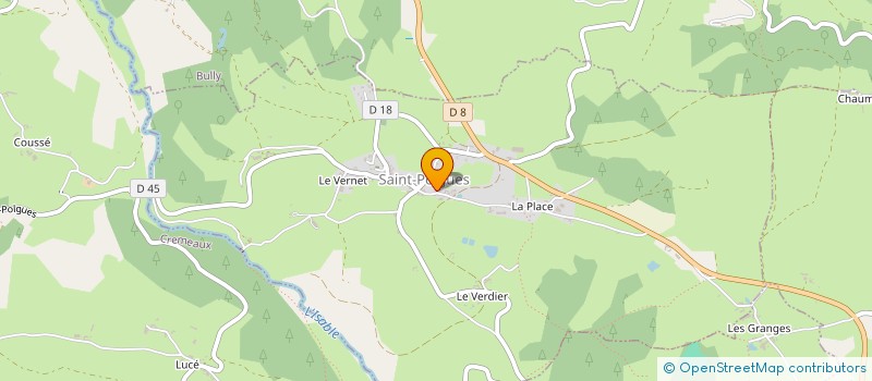 localisation de l'entreprise MONSIEUR LUDOVIC ESSERTEL  SAINT-POLGUES