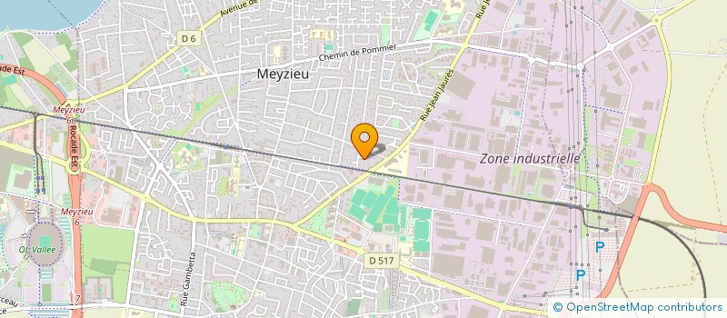 localisation de l'entreprise MONSIEUR LUDOVIC ESTEVE à MEYZIEU