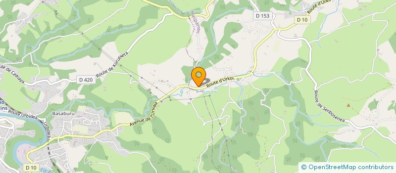 localisation de l'entreprise MONSIEUR LUDOVIC ETCHETO  BRISCOUS