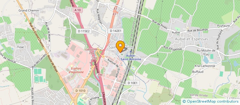 localisation de l'entreprise MONSIEUR LUDOVIC ETOURNEAU  VAL DE VIRVEE