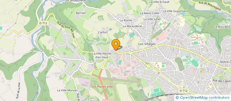 localisation de l'entreprise MONSIEUR LUDOVIC FARAMUS à SAINT-BRIEUC