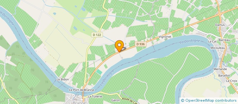 localisation de l'entreprise MONSIEUR LUDOVIC FARGES  SAINT-SULPICE-DE-FALEYRENS