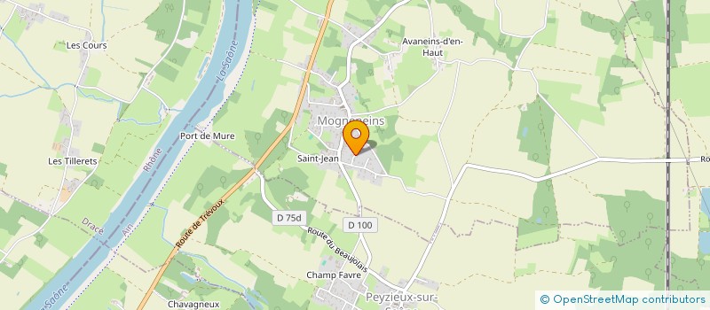 localisation de l'entreprise MONSIEUR LUDOVIC FARINET à MOGNENEINS