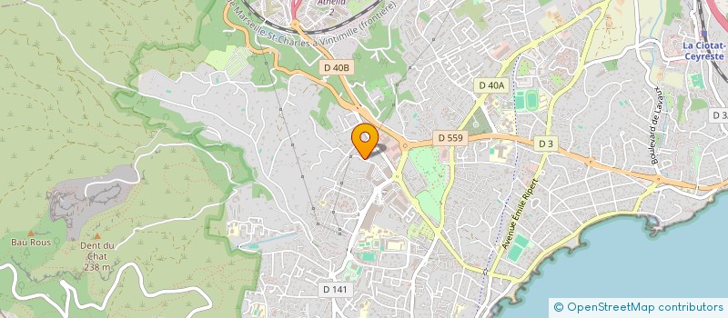 localisation de l'entreprise MONSIEUR LUDOVIC FARRUDGIA  LA CIOTAT