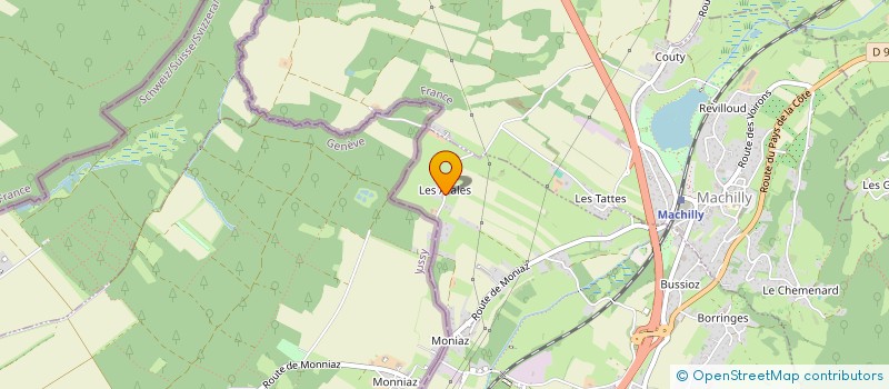 localisation de l'entreprise MONSIEUR LUDOVIC FASOLA  SAINT-CERGUES