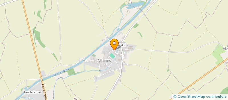 localisation de l'entreprise MONSIEUR LUDOVIC FATOUX  ALLAINES