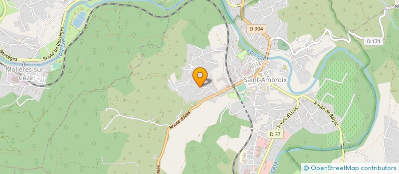 localisation de l'entreprise MONSIEUR LUDOVIC FERAY  SAINT-AMBROIX