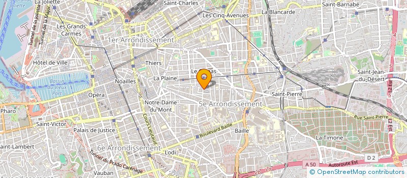 localisation de l'entreprise MONSIEUR LUDOVIC FERNANDES à MARSEILLE