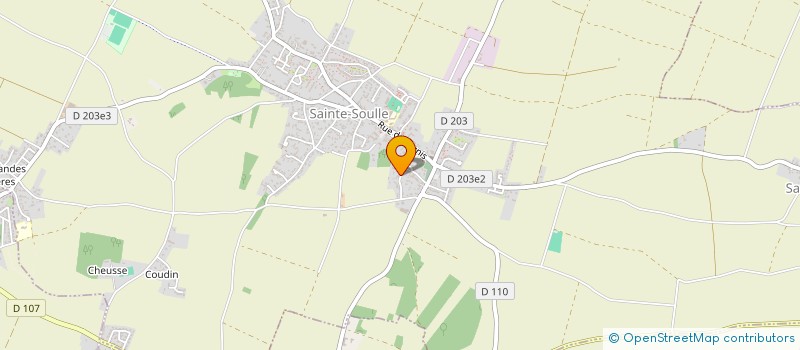 localisation de l'entreprise MONSIEUR LUDOVIC FERRAND  LA JARRIE