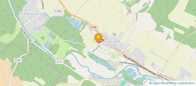 localisation de l'entreprise MONSIEUR LUDOVIC FERRARA  CLEF VALLEE D'EURE