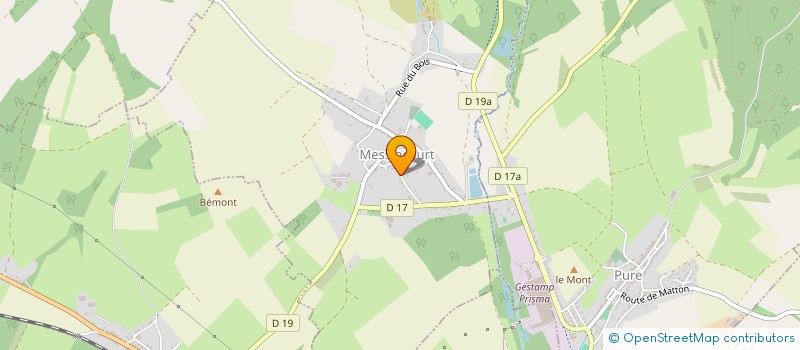 localisation de l'entreprise MONSIEUR LUDOVIC FERRARI  MESSINCOURT