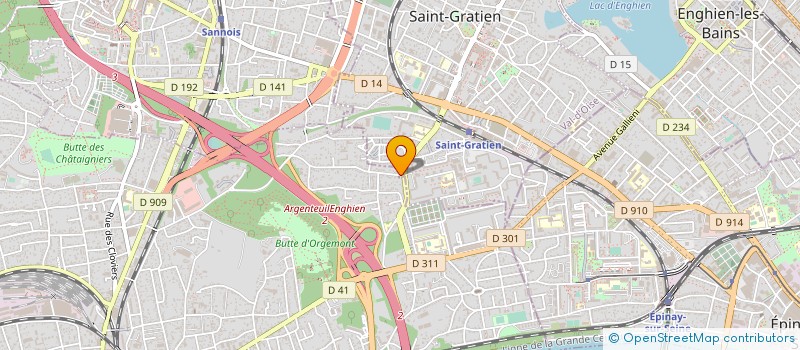 localisation de l'entreprise MONSIEUR LUDOVIC FINET  SAINT-GRATIEN