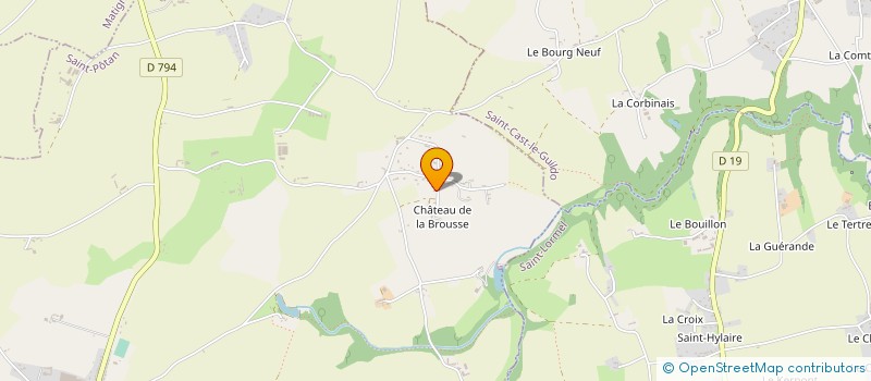 localisation de l'entreprise MONSIEUR LUDOVIC FORGET  SAINT-POTAN